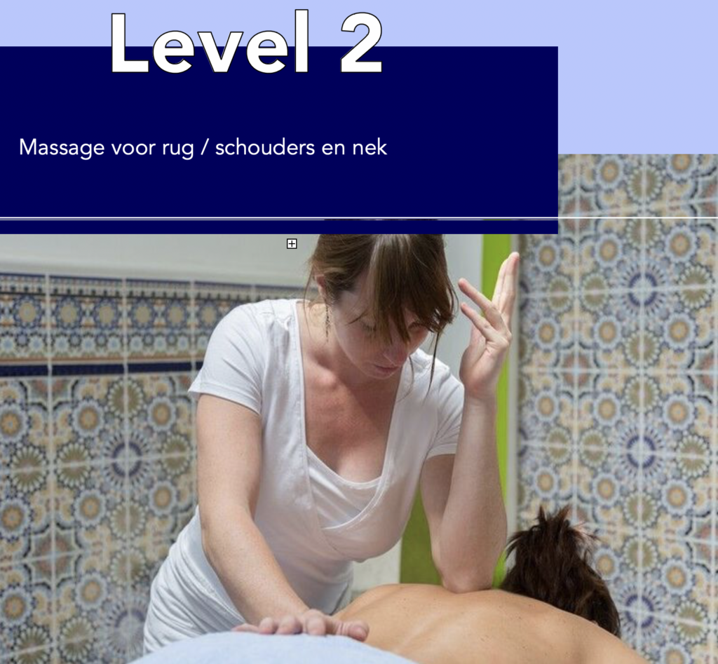 workshopmassage rug nek en schouder